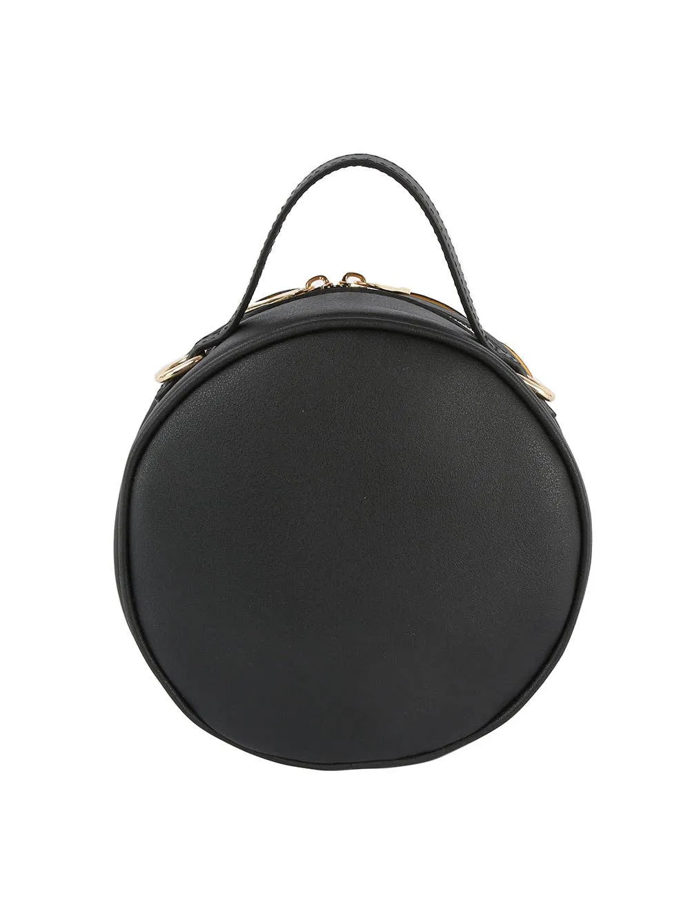 Raised Flower Petite Handbag: Yellow