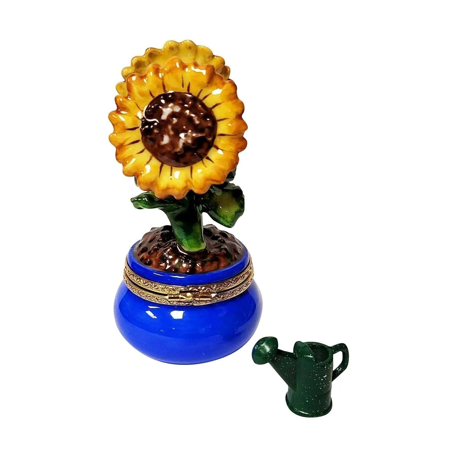 Removable Watering Can Sunflowers in Pot