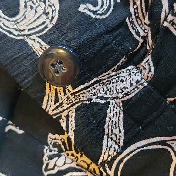 Rena Rowan For SAVILLE, Summer, Spring, Elegant Black and White Patterned Skirt