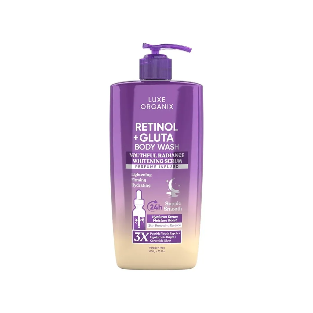 Retinol   Gluta Serum Body Wash 1000g (Perfume Infused)