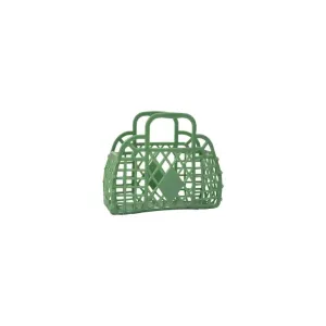 Retro Basket Jelly Bag - Mini | Olive