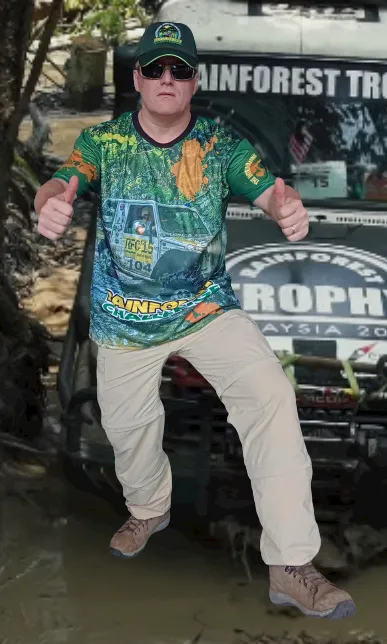 RFC RainForest Challenge - XL FULL SUBLIMATION ROUND NECK T-SHIRT 2018
