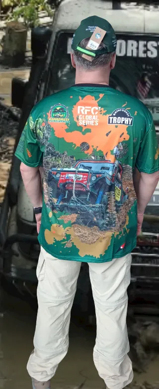 RFC RainForest Challenge - XL FULL SUBLIMATION ROUND NECK T-SHIRT 2018
