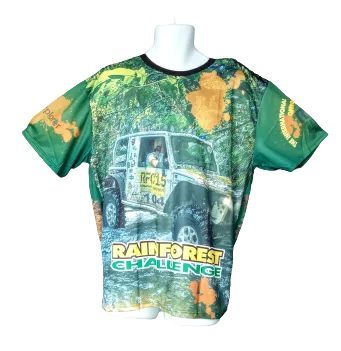 RFC RainForest Challenge - XL FULL SUBLIMATION ROUND NECK T-SHIRT 2018