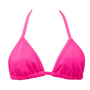 Ribbed Barbie Pink Mia Top