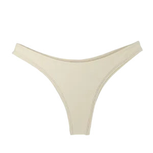 Ribbed Ivory Seana Bottom