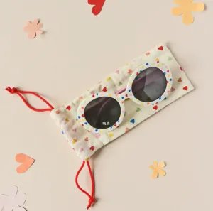 Rockahula Rainbow Hearts Sunglasses
