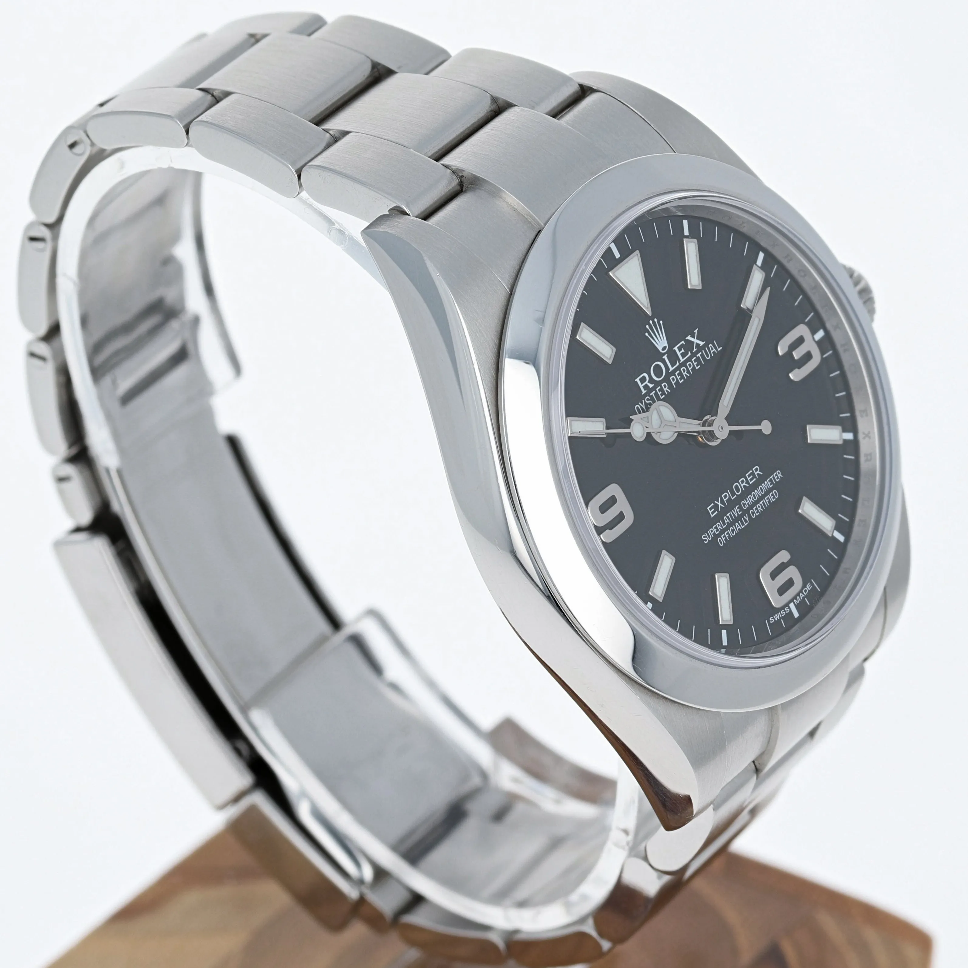 Rolex Explorer 214270 Mark I Automatic c. 2011-16 Oyster Steel Mint 39 mm
