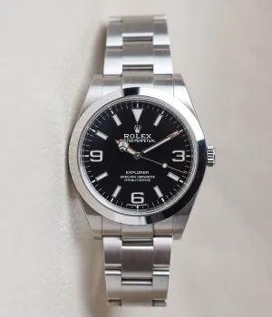 Rolex Explorer I 214270 MK2 Dial