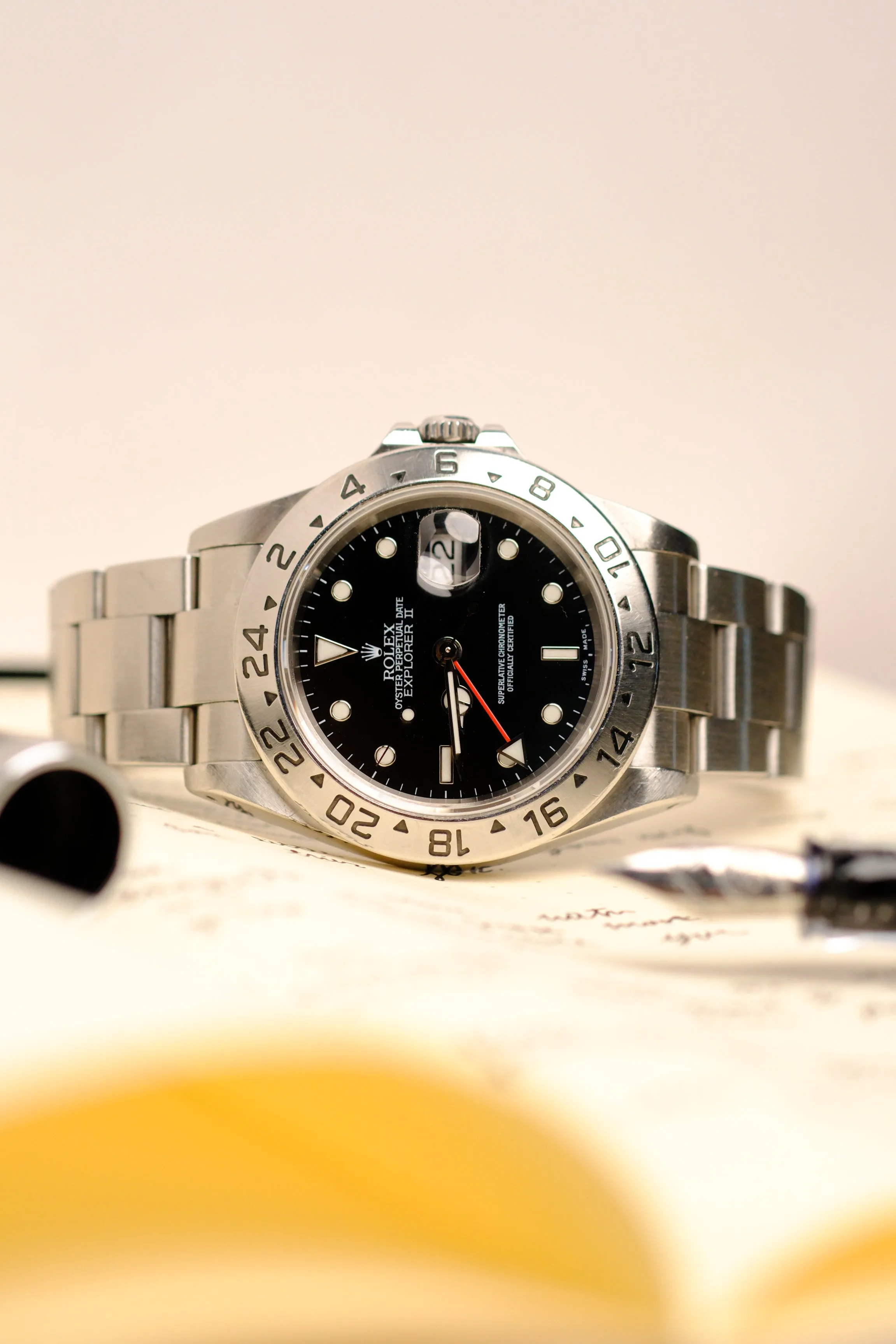Rolex Explorer ii 16570 Black Dial -  2000
