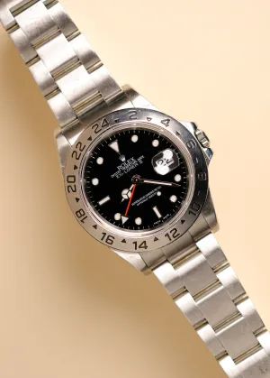 Rolex Explorer ii 16570 Black Dial -  2000
