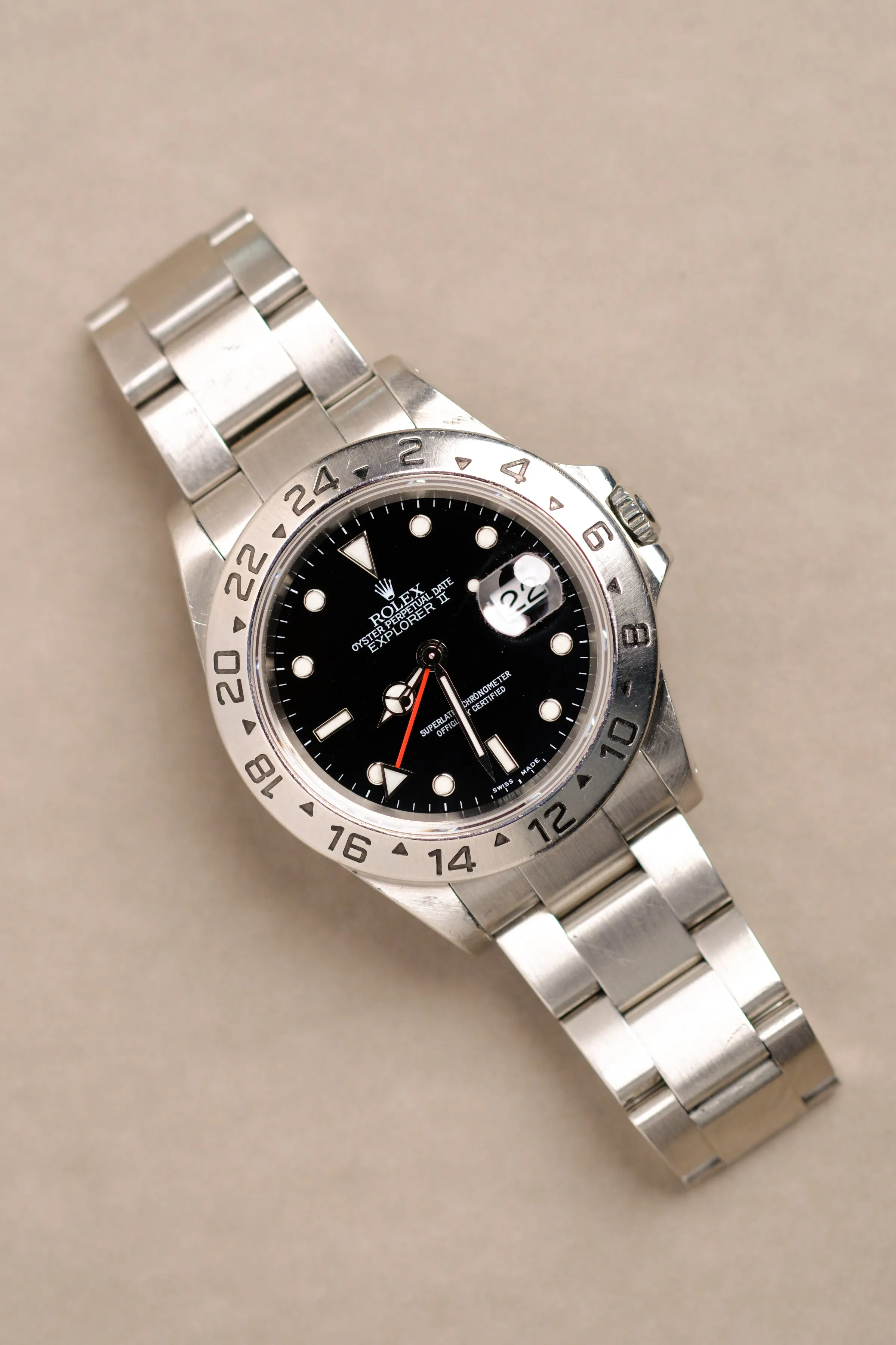 Rolex Explorer ii 16570 Black Dial -  2000