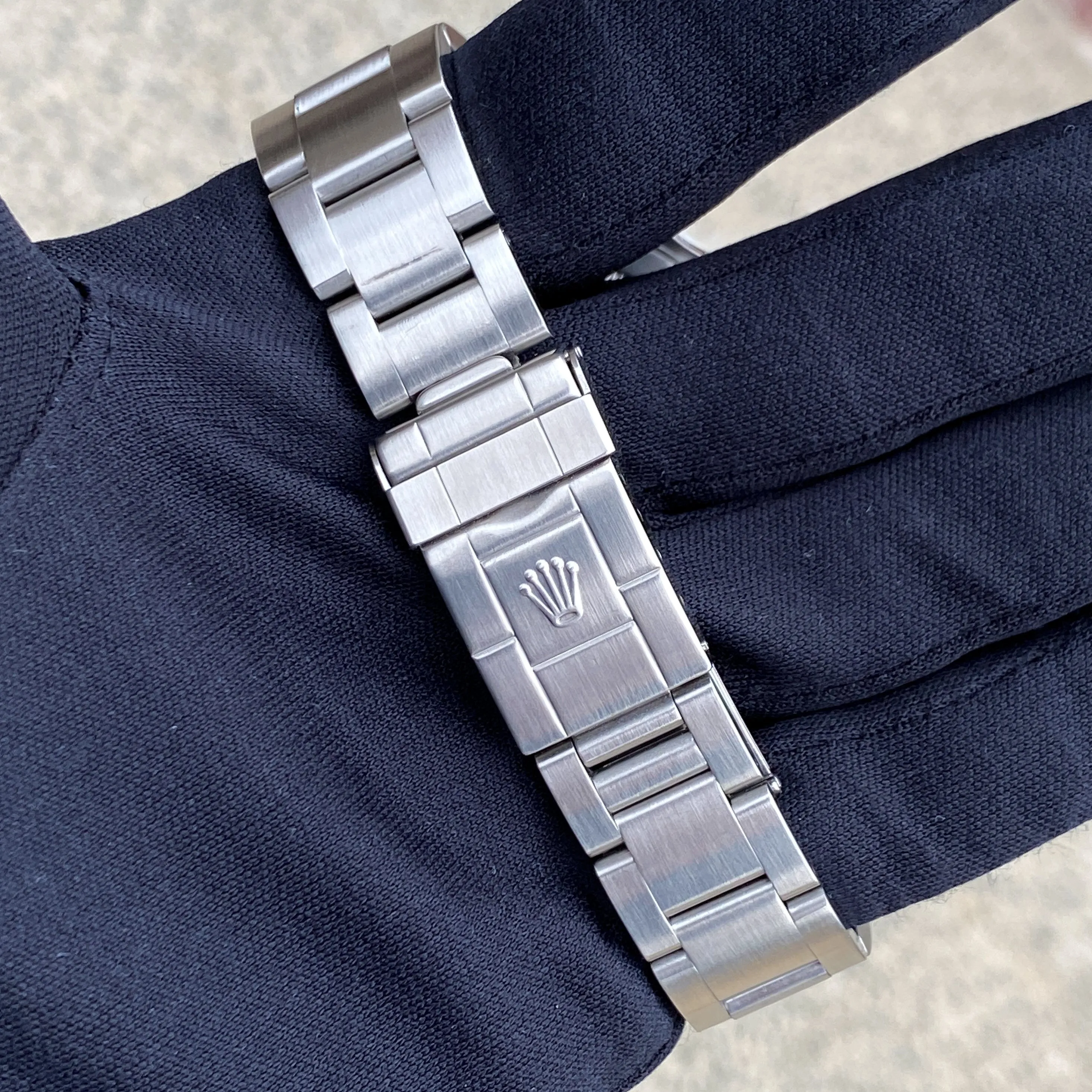 Rolex Explorer II 16570 T Black 2006 Unpolished No Holes Oyster Steel 40 mm