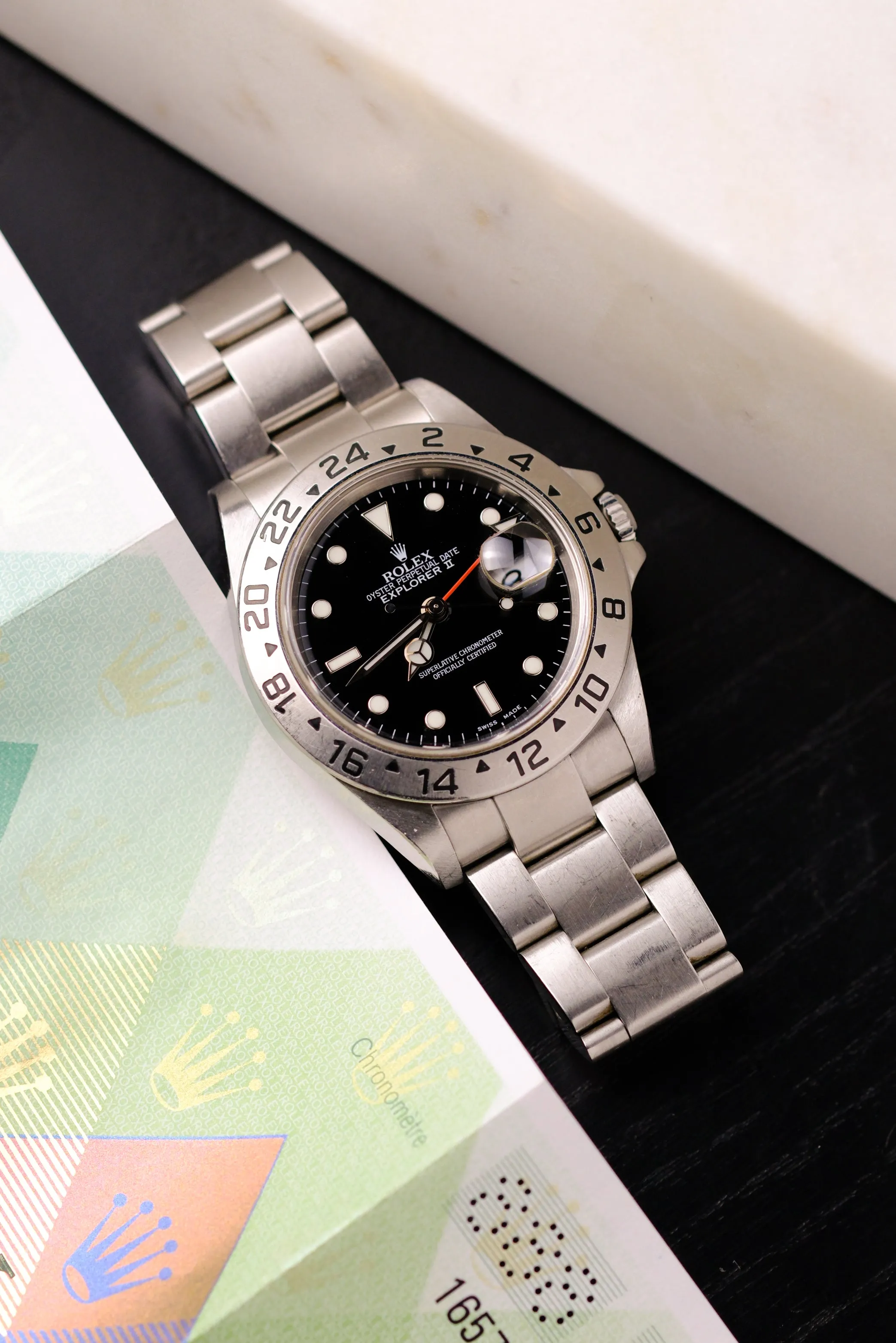 Rolex Explorer ii 16570 w/Papers - 2006