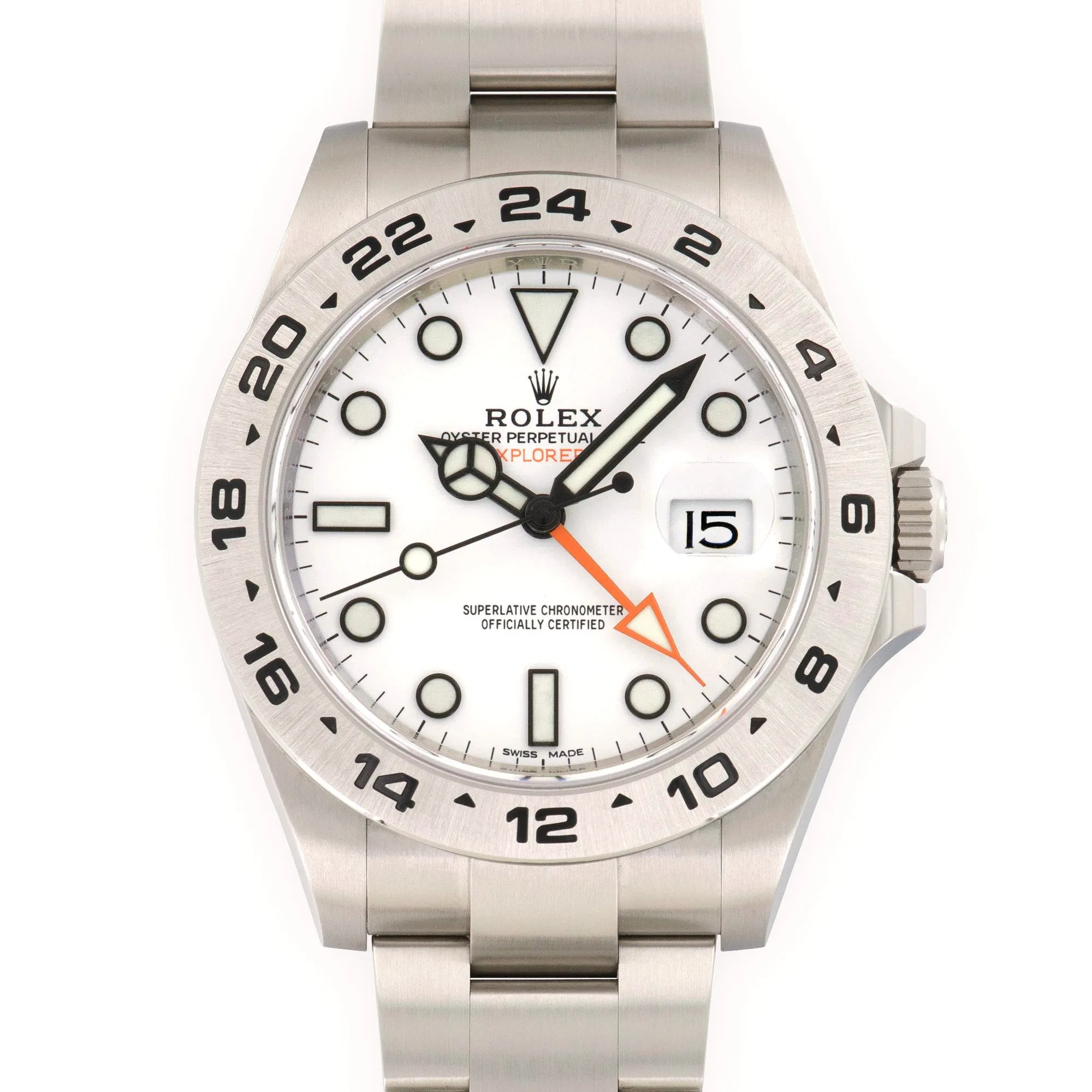Rolex Explorer II White 42mm Watch Ref. 216570
