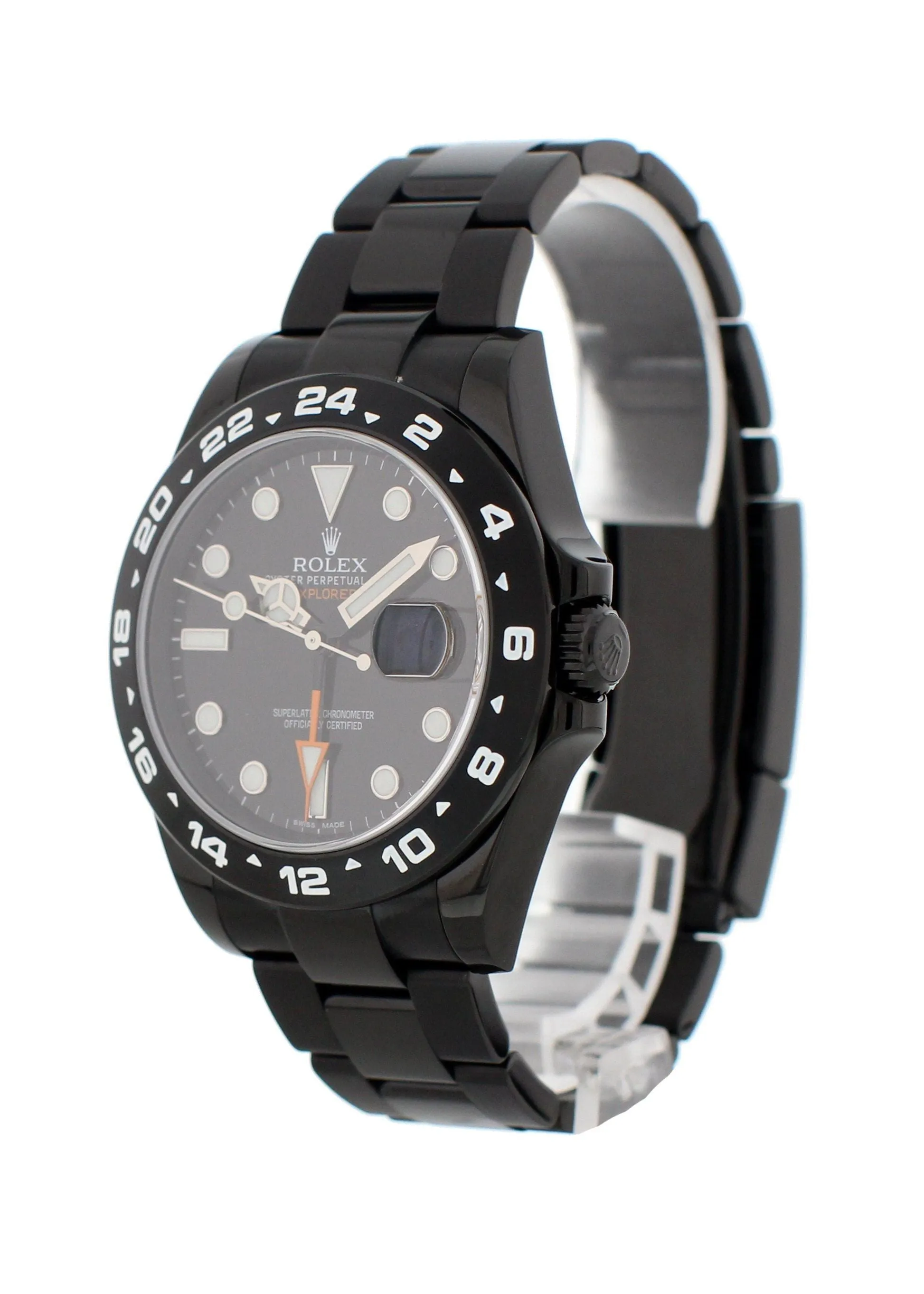 Rolex Oyster Perpetual Explorer II 16570 PVD Mens Watch