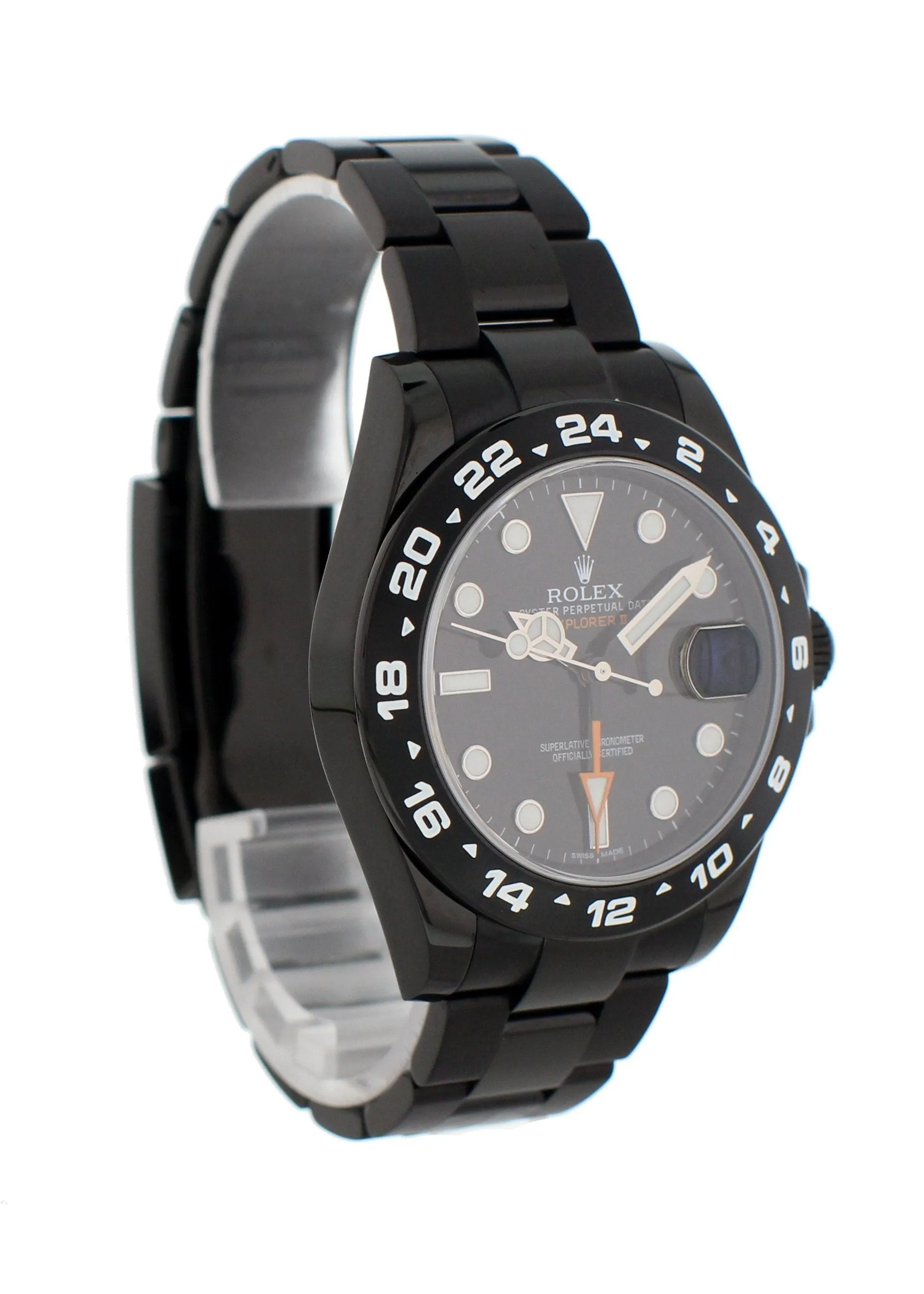 Rolex Oyster Perpetual Explorer II 16570 PVD Mens Watch