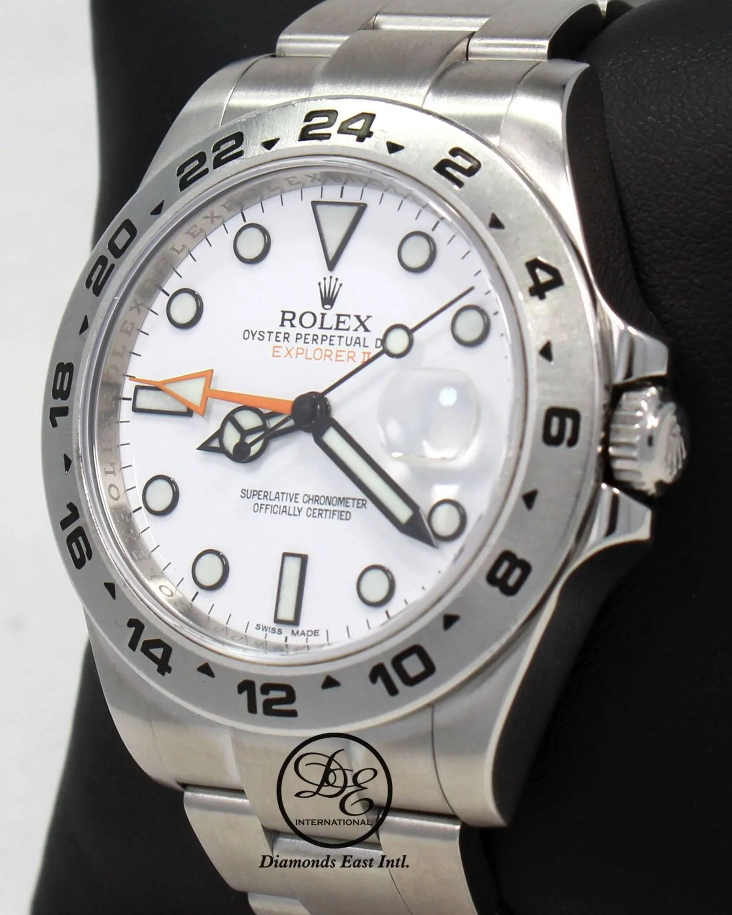 Rolex Oyster Perpetual Explorer II 216570 White Dial PAPERS