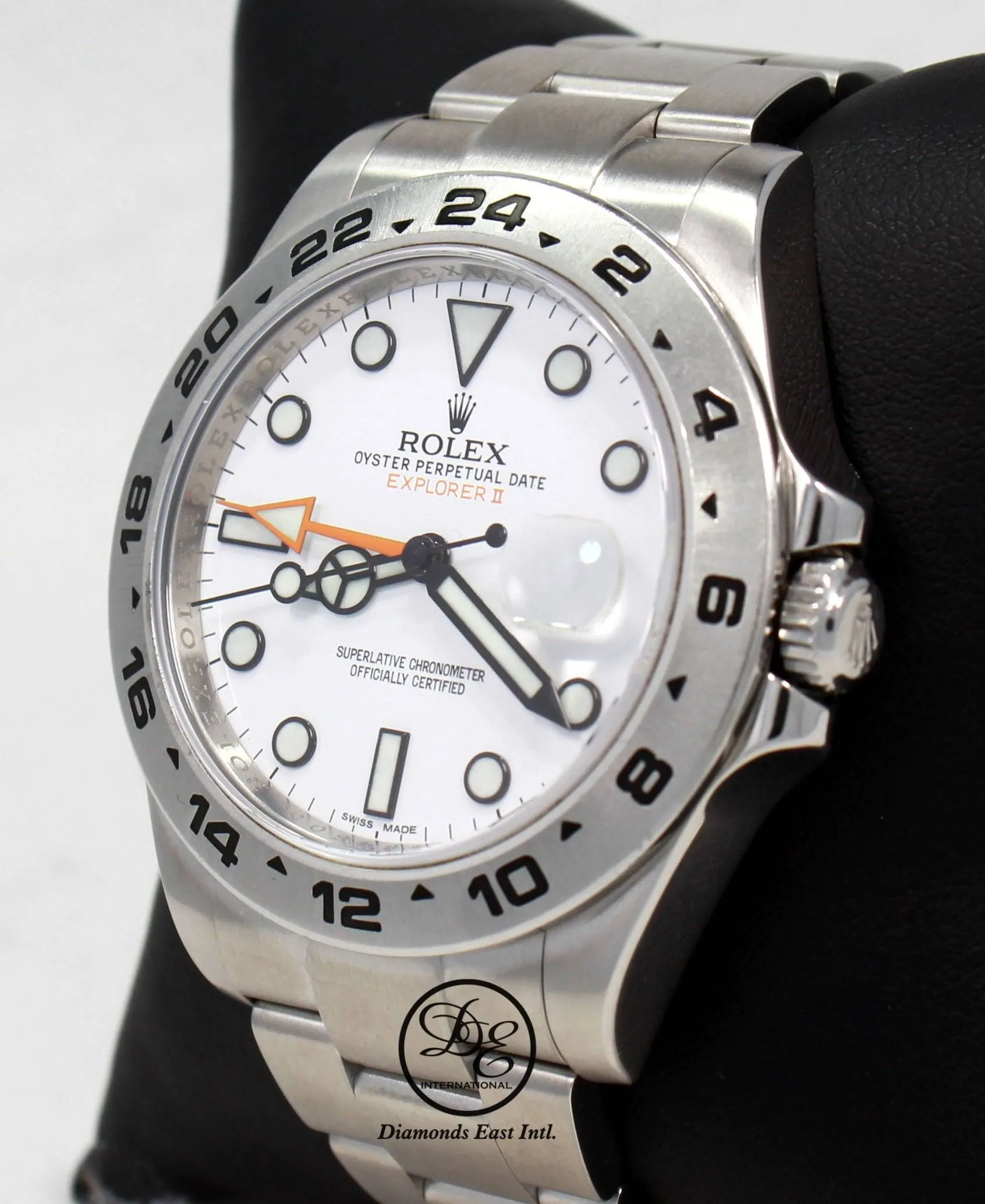 Rolex Oyster Perpetual Explorer II 216570 White Dial PAPERS