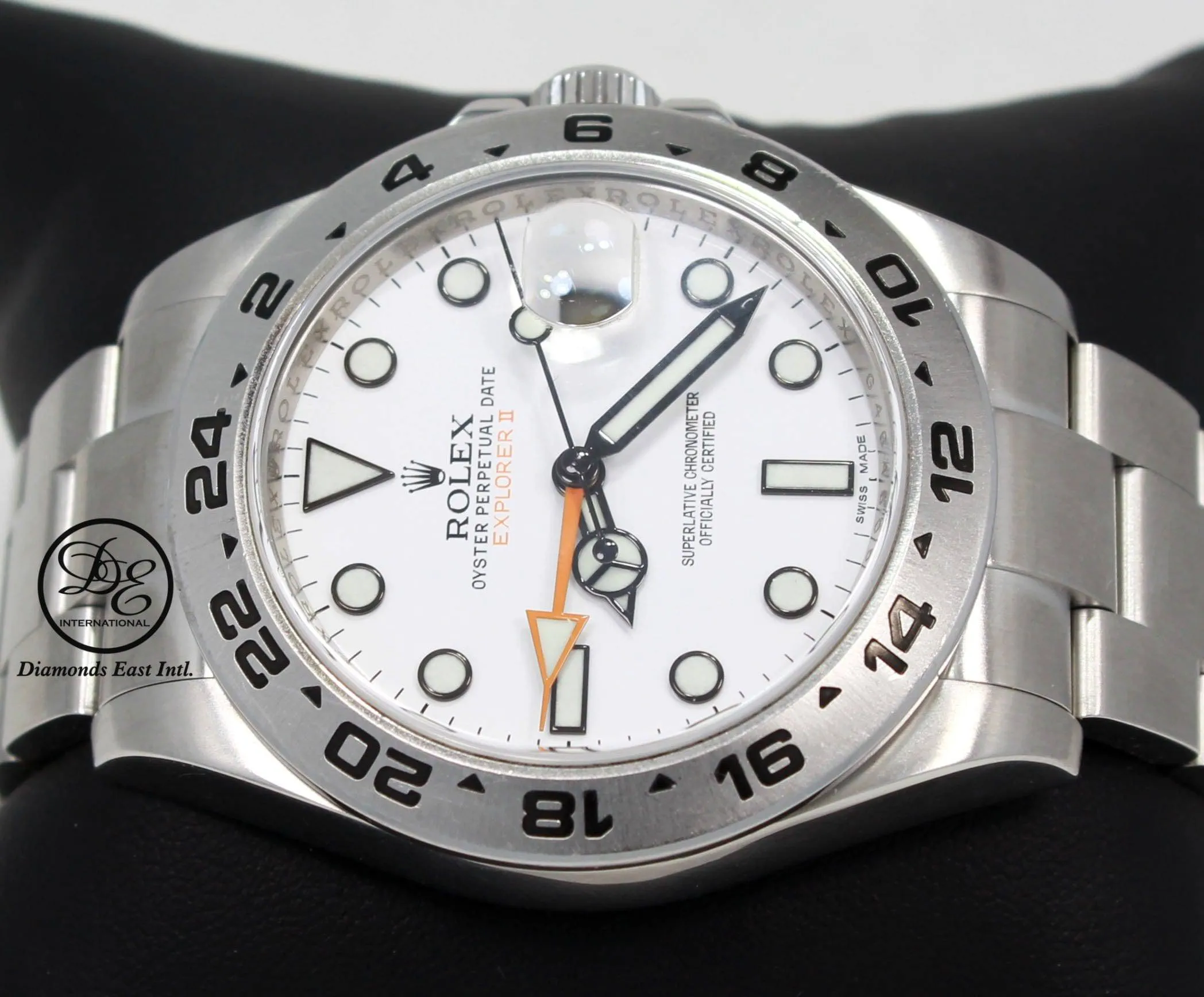 Rolex Oyster Perpetual Explorer II 216570 White Dial PAPERS