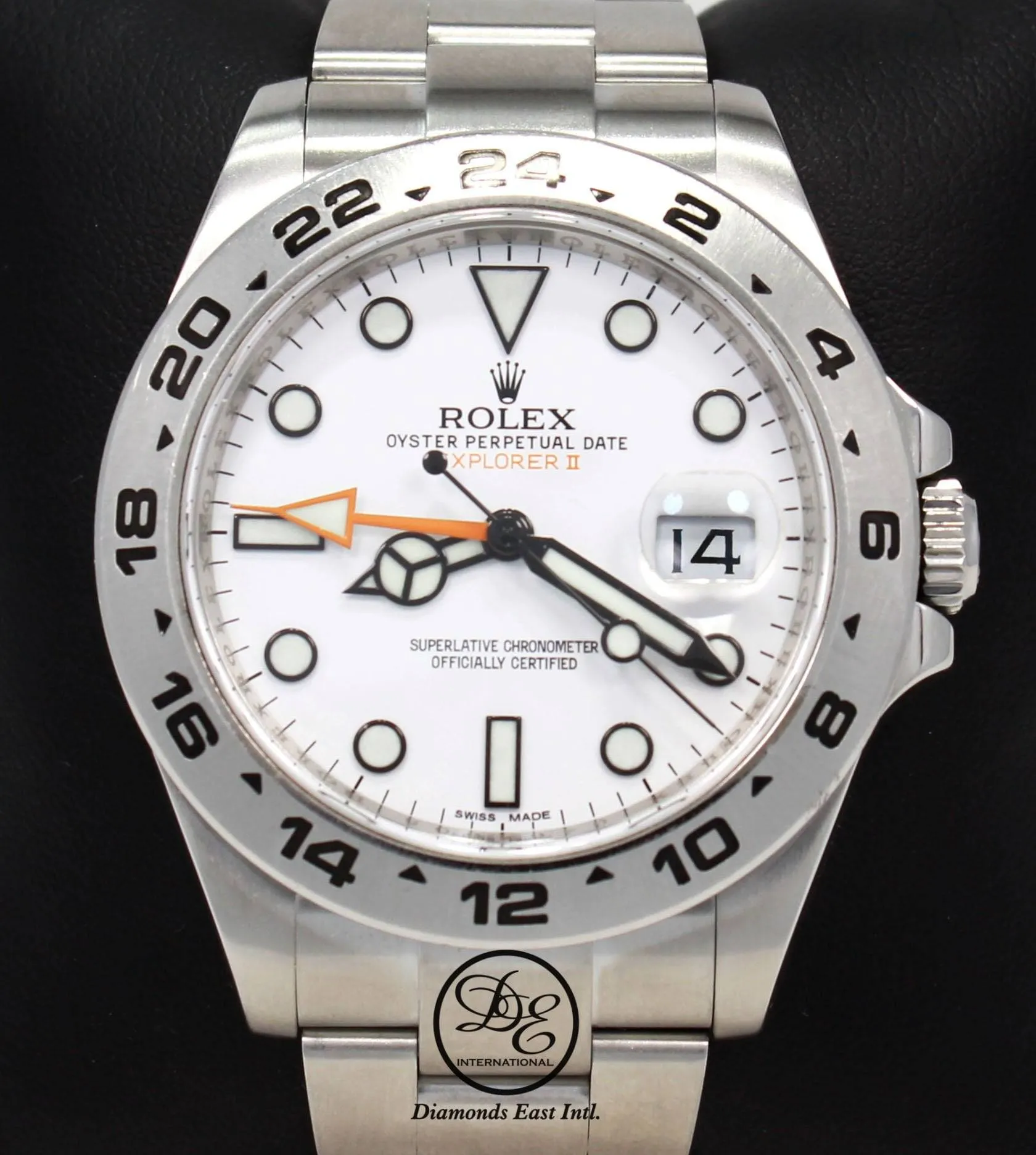 Rolex Oyster Perpetual Explorer II 216570 White Dial PAPERS