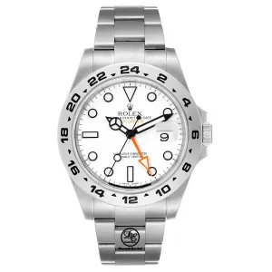 Rolex Oyster Perpetual Explorer II 216570 White Dial PAPERS