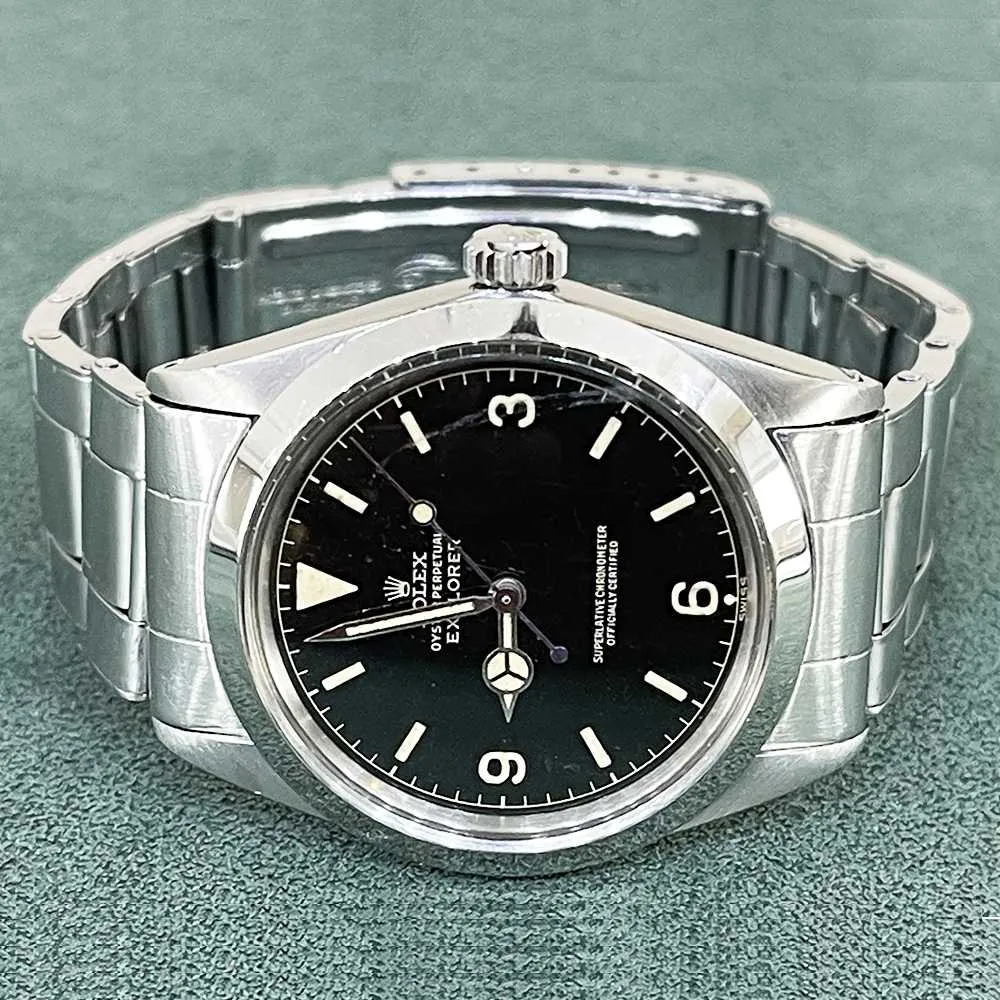 Rolex Vintage  Explorer 1016 Black Dial Year 1963