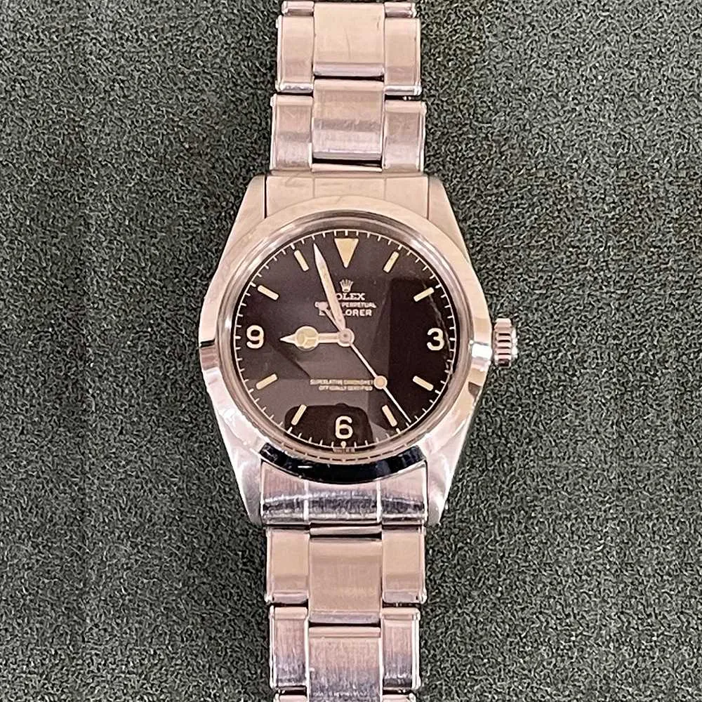 Rolex Vintage  Explorer 1016 Black Dial Year 1963