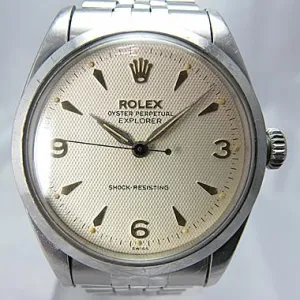 ROLEX VINTAGE EXPLORER HONEYCOMB DIAL 6298