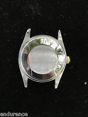 ROLEX VINTAGE RARE EXPLORER OYSTER PERPETUAL PRECISION 2TONE STEEL 14K 5501