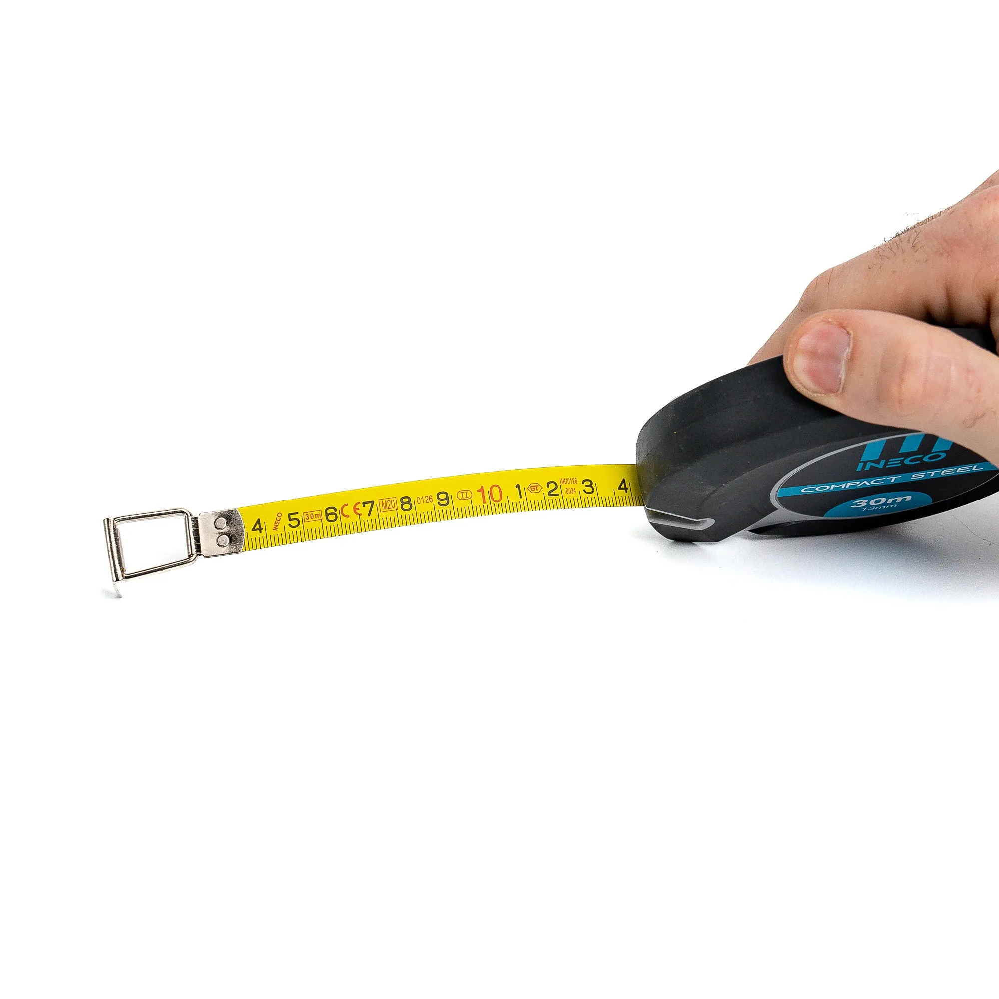 Rotella metrica “COMPACT STEEL” con nastro in acciaio.
