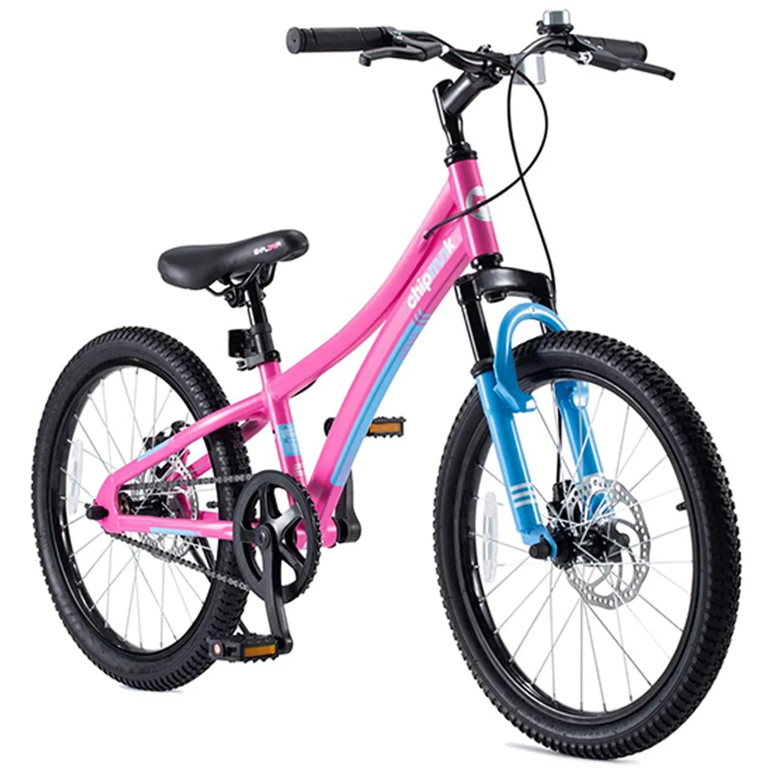 Royal Baby Bicicleta Chipmunk Niña 20 Explorer Disc Rosa