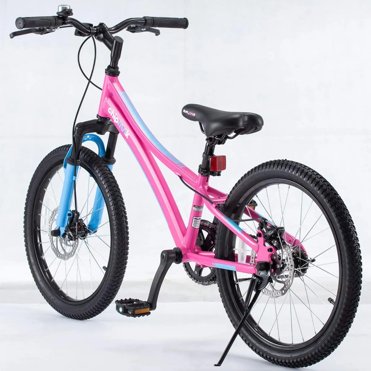 Royal Baby Bicicleta Chipmunk Niña 20 Explorer Disc Rosa