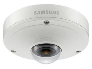 Samsung Wisenet Snf 8010 Camara Fisheye 5 Mp Interior Día/Noche Video Análisis