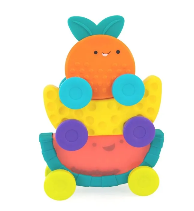 Sassy Toys Stacking Fruit Cars