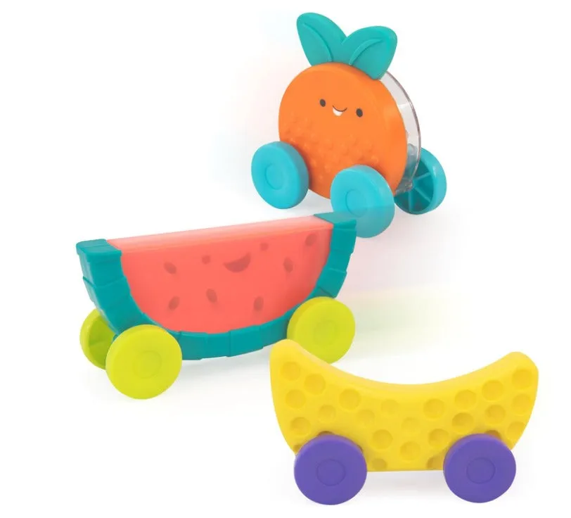 Sassy Toys Stacking Fruit Cars