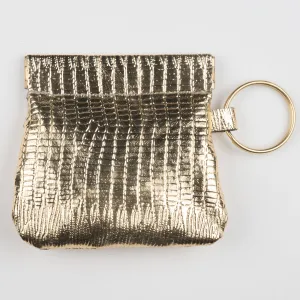 SC03-G  Squeeze Coin Purse- Gold