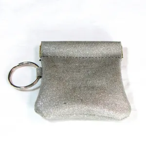 SC03-SIL  Squeeze Coin Purse - Silver