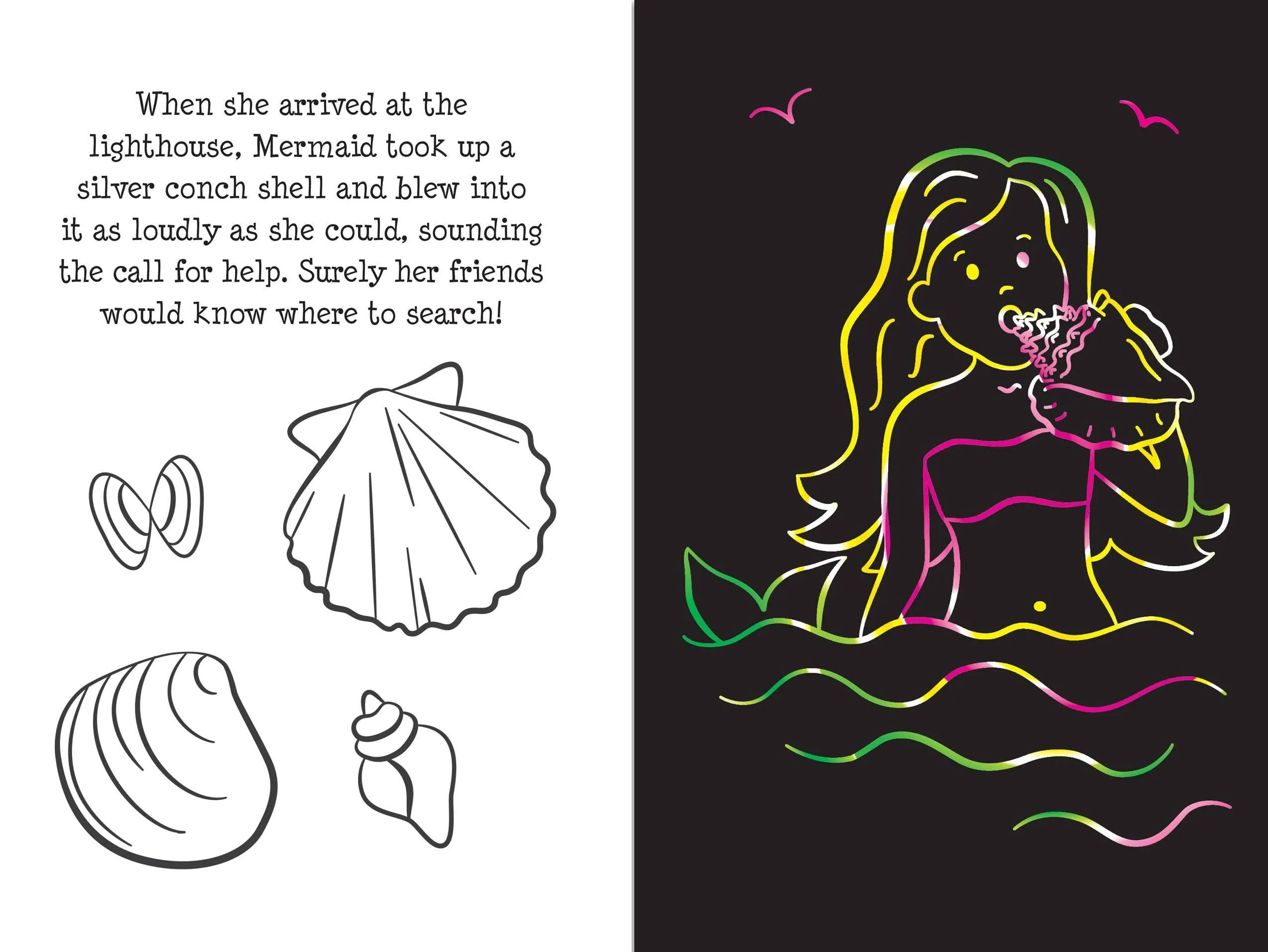 Scratch & Sketch: Mermaid Adventure