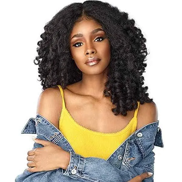 Sensationnel Empress Curls Kinks & CO Textured Synthetic Lace Front Wig - MONEY MAKER
