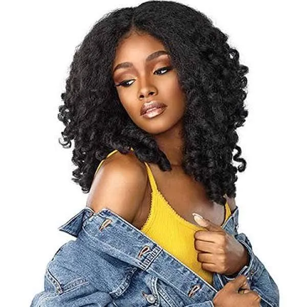 Sensationnel Empress Curls Kinks & CO Textured Synthetic Lace Front Wig - MONEY MAKER