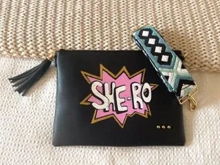 SHE-RO Clutch/Crossbody Bag