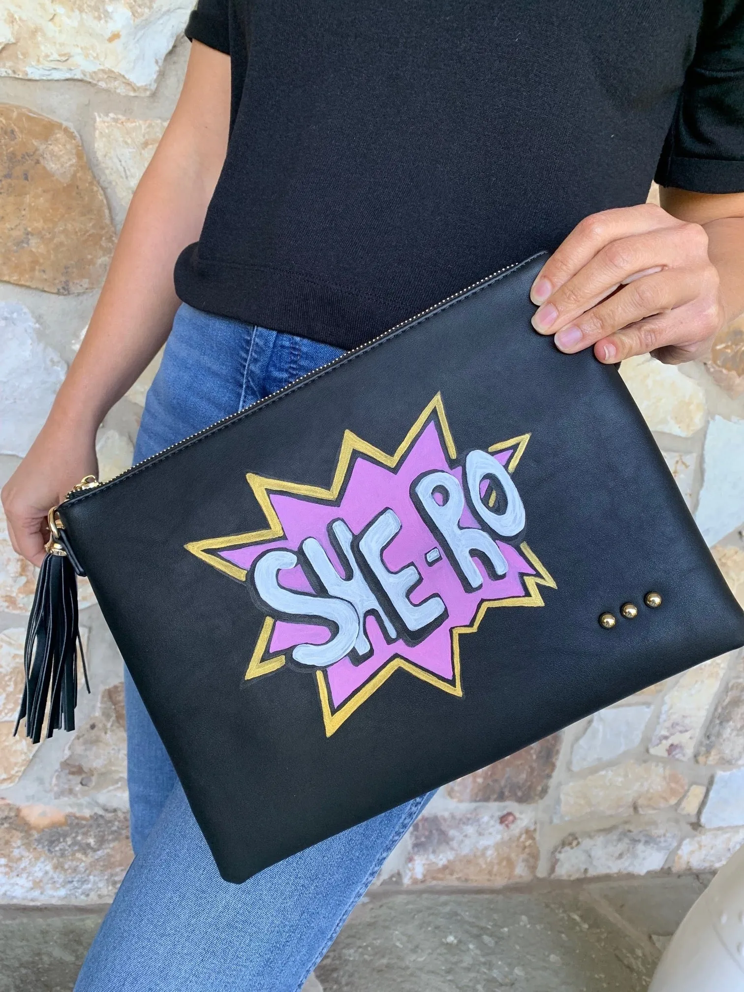 SHE-RO Clutch/Crossbody Bag