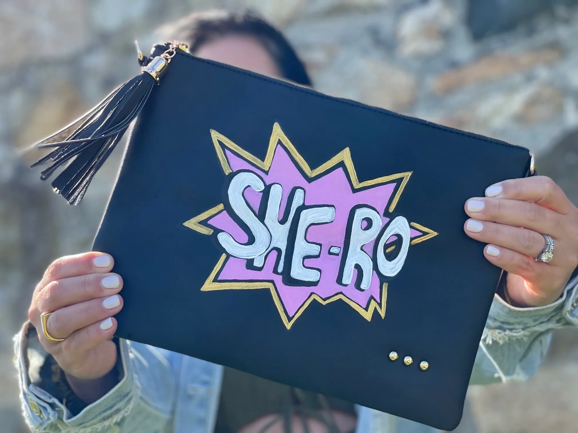 SHE-RO Clutch/Crossbody Bag
