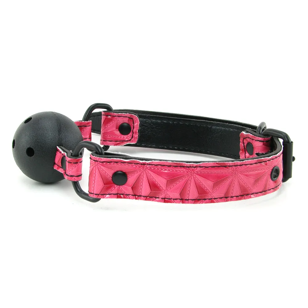 Sinful Ball Gag in Pink