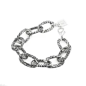 Single Damier Chain Bracelet