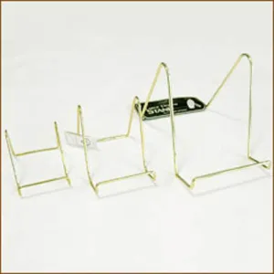 Smooth Brass Wire Stand - 3 Sizes