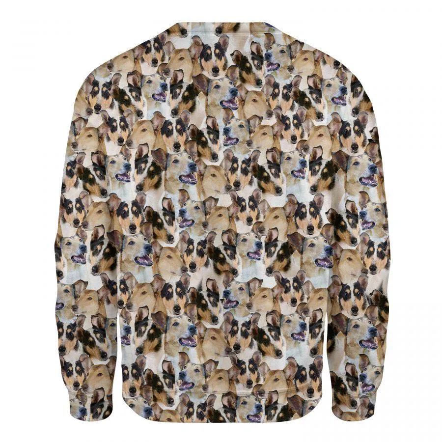 Smooth Fox Terrier - Full Face - Premium Sweatshirt