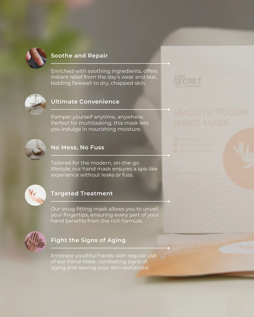 Smooth Touch Hand Mask