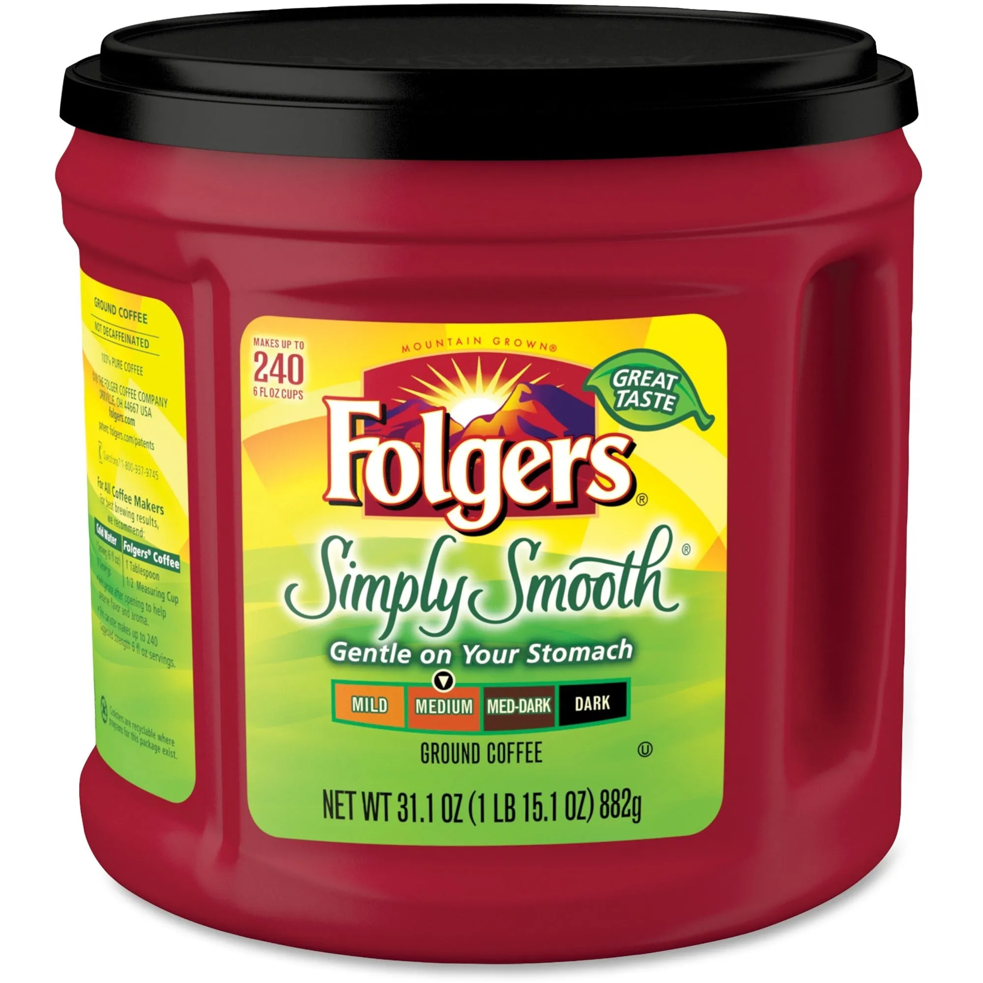 Smucker Simply Smooth Medium Ground Coffee Ground